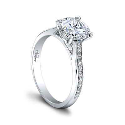 Jeff Cooper Classic Engagement Ring RP-3342/RD6.5-7.5
