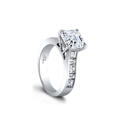 Jeff Cooper Classic Engagement Ring R-3330 thumbnail 1