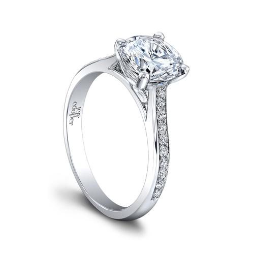 Jeff Cooper Classic Engagement Ring RP-3342/RD6.5-7.5 thumbnail 1