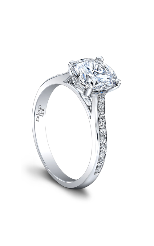 Jeff Cooper Classic Engagement Ring RP-3342/RD6.5-7.5 Jeff Cooper Classic Engagement Ring RP-3342/RD6.5-7.5
