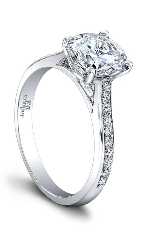 Jeff Cooper Classic Engagement Ring RP-3342/RD6.5-7.5
