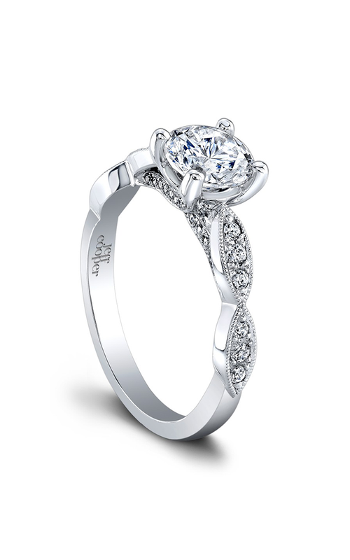 Jeff Cooper Tandem Engagement Ring RP-1523/RD