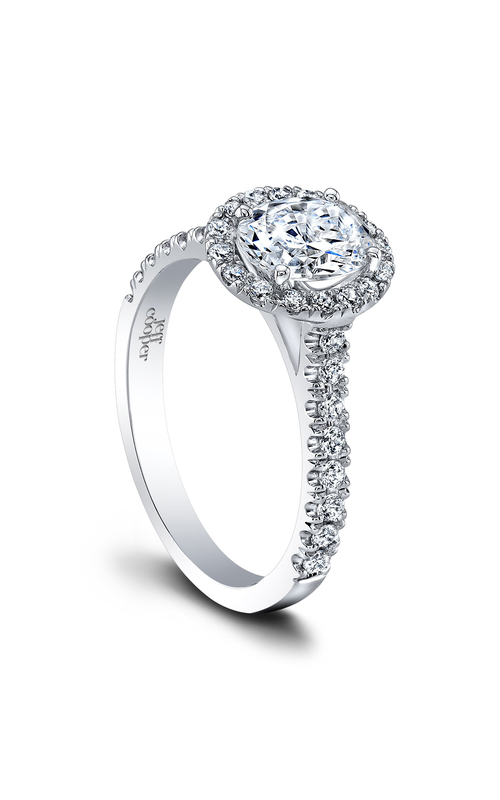 Jeff Cooper Classic Engagement Ring RP-1509/OV8.5X6.5