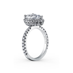 Kirk Kara Carmella Engagement Ring K1005DI-R | Elizabeth Diamond