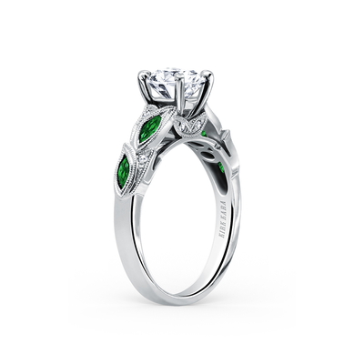 Kirk Kara Dahlia Engagement Ring K155TDR