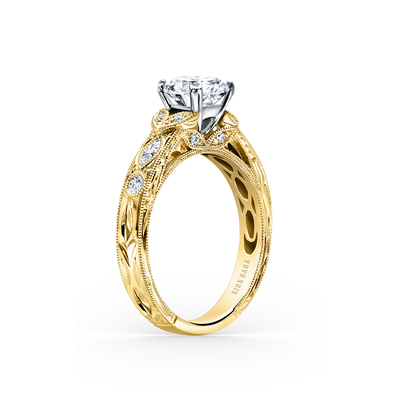 Kirk Kara Dahlia Engagement Ring K1120DCY-R