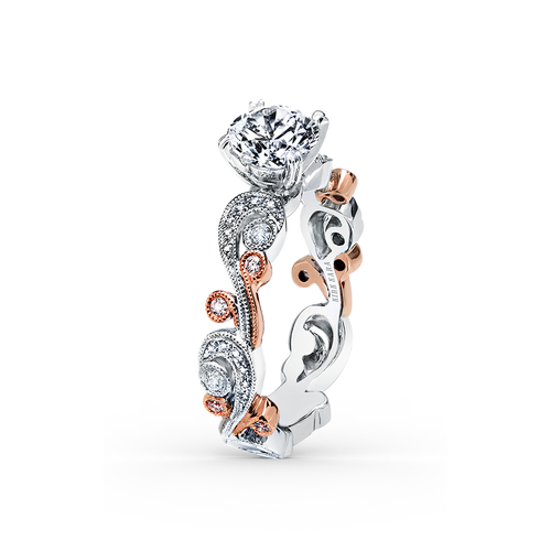 Kirk Kara Angelique Engagement Ring SS6967P-RS thumbnail 1