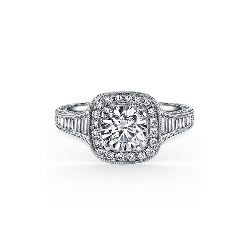 Kirk Kara Carmella Engagement Ring K1160DC-R thumbnail 2