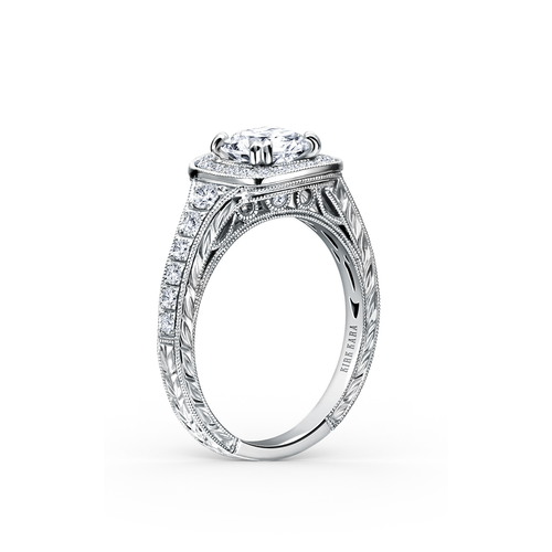 Kirk Kara Carmella Engagement Ring K1170DC-R thumbnail 1