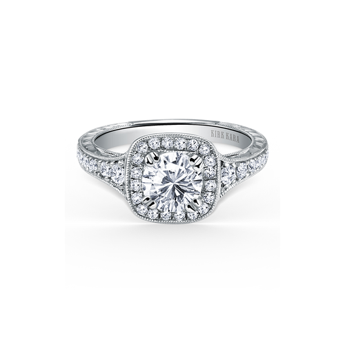 Kirk Kara Carmella Engagement Ring K1170DC-R thumbnail 2