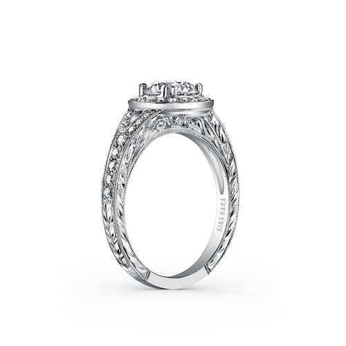 Kirk Kara Carmella Engagement Ring K1440DC-R thumbnail 1