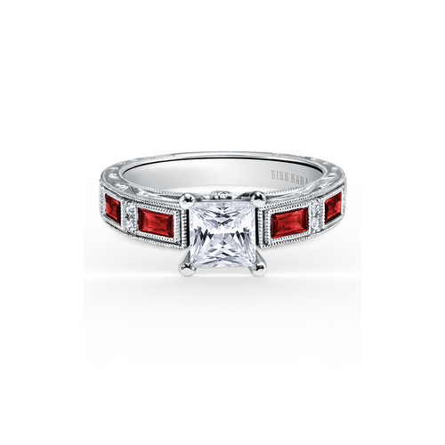 Kirk Kara Charlotte Engagement Ring SS6685R-R thumbnail 2