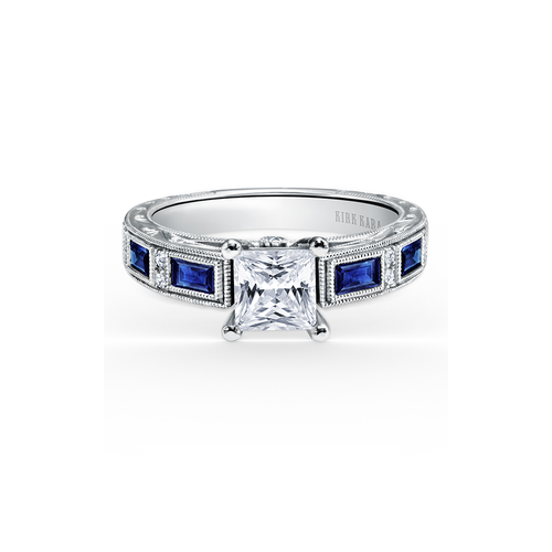 Kirk Kara Charlotte Engagement Ring SS6685-R thumbnail 2