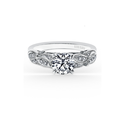 Kirk Kara Dahlia Engagement Ring K156R thumbnail 2