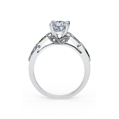 Kirk Kara Dahlia Engagement Ring K155TDR thumbnail 2