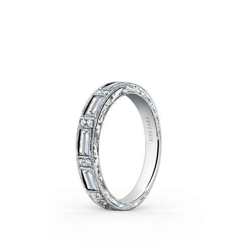Kirk Kara Charlotte Wedding Band SS6685D-B thumbnail 1