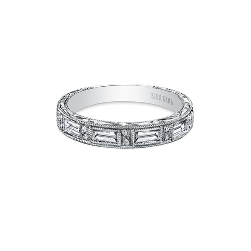 Kirk Kara Charlotte Wedding Band SS6685D-B thumbnail 2