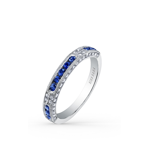 Kirk Kara Charlotte Wedding Band SS6852S-B thumbnail 1