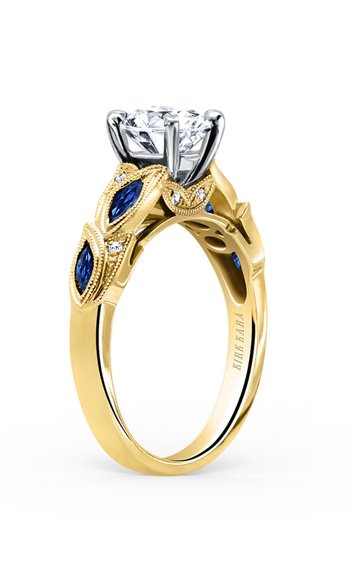 Kirk Kara Dahlia Engagement Ring K155BDRY Kirk Kara Dahlia Engagement Ring K155BDRY