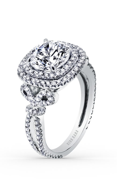 Kirk Kara Pirouetta Engagement Ring K172C8R