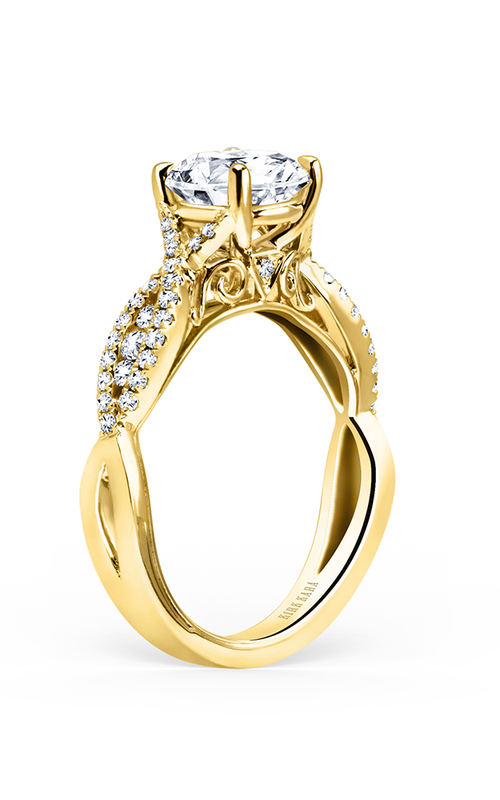 Kirk Kara Pirouetta Engagement Ring K199RY Kirk Kara Pirouetta Engagement Ring K199RY