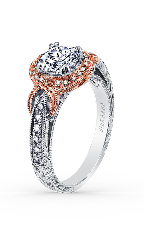 Kirk Kara Pirouetta Engagement Ring K150R65RWR Kirk Kara Pirouetta Engagement Ring K150R65RWR