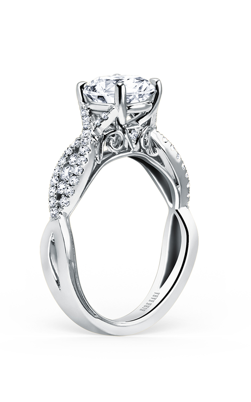 Kirk Kara Pirouetta Engagement Ring K199R Kirk Kara Pirouetta Engagement Ring K199R