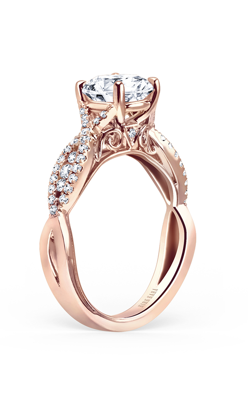 Kirk Kara Pirouetta Engagement Ring K199RR Kirk Kara Pirouetta Engagement Ring K199RR