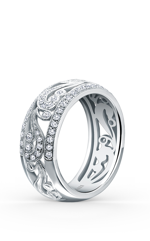 Kirk Kara Angelique Wedding Band KF1010D-B