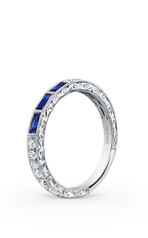 Kirk Kara Charlotte Wedding Band K170BD-B