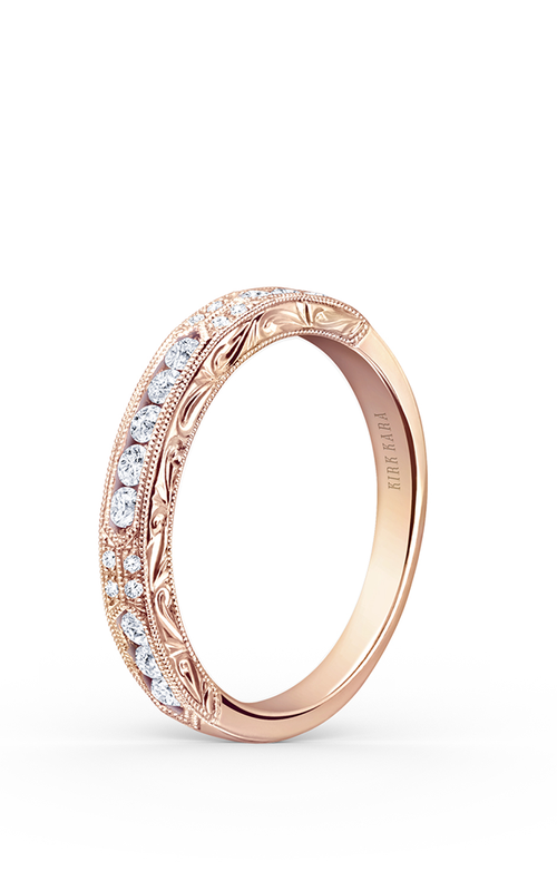 Kirk Kara Charlotte Wedding Band K1390D-BR