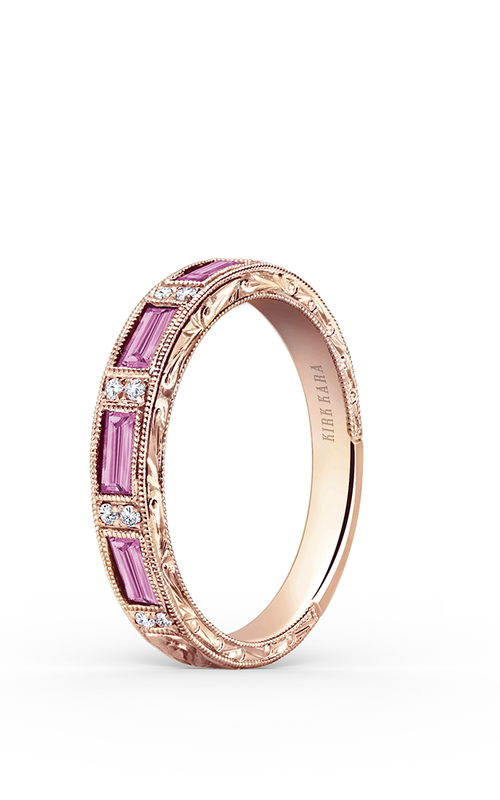 Kirk Kara Charlotte Wedding Band SS6685P-BR1