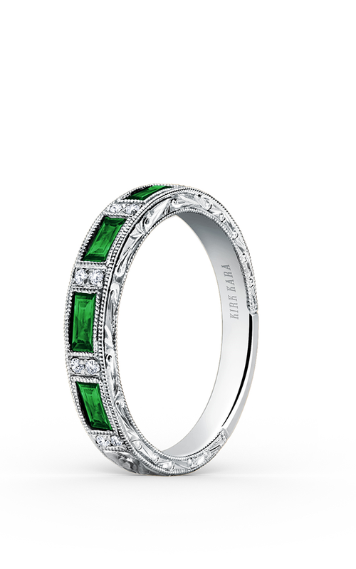 Kirk Kara Charlotte Wedding Band SS6685TS-B1