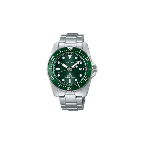 Green Dial Seiko Lux Seiko Luxe Prospex Watch SNE583