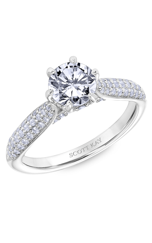 Scott Kay Engagement Ring 31-SK6031ER8W-E.01 Scott Kay Engagement Ring 31-SK6031ER8W-E.01