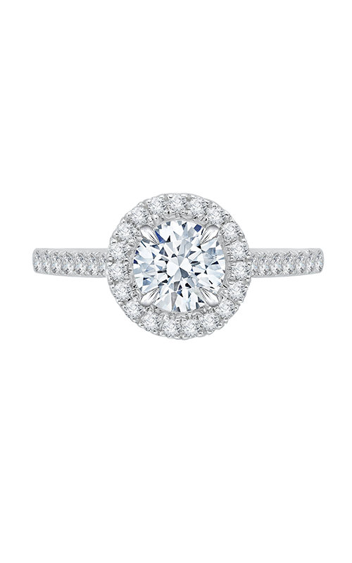 Shah Luxury Carizza Engagement Ring CA0050EK-37WP (Center Not Included)