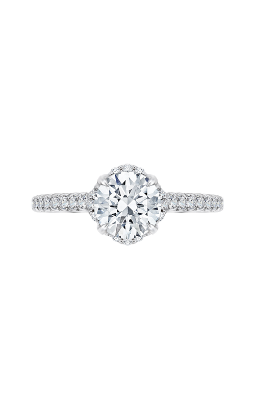 Shah Luxury Carizza Engagement Ring CA0102EK-37W (Center Not Included)