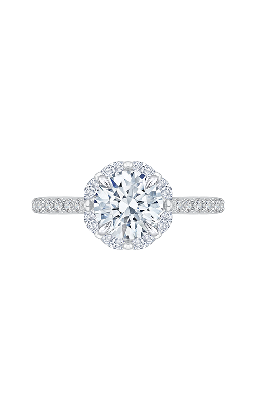 Shah Luxury Carizza Engagement Ring CA0115E-37W-1.50 (Center Not Included)