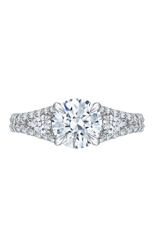 Shah Luxury Carizza Engagement Ring CA0123EK-37WY-2.00 (Center Not Included)