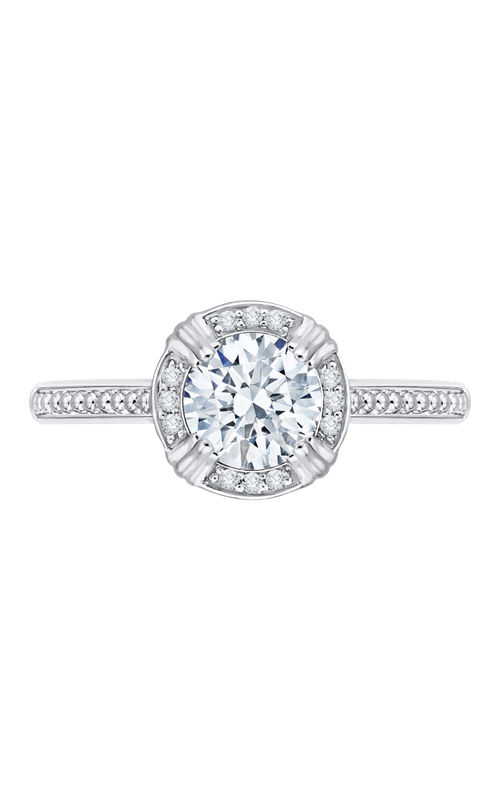 Shah Luxury Carizza Engagement Ring CA0134EHK-37W (Center Not Included)