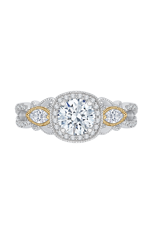 Shah Luxury Carizza Engagement Ring CA0148EHK-37WY (Center Not Included)