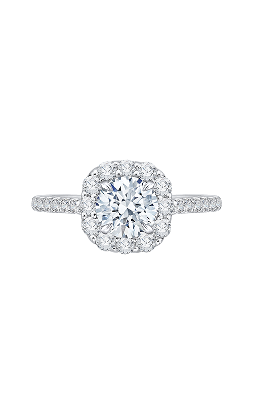 Shah Luxury Carizza Engagement Ring CA0177EHK-37W (Center Not Included)