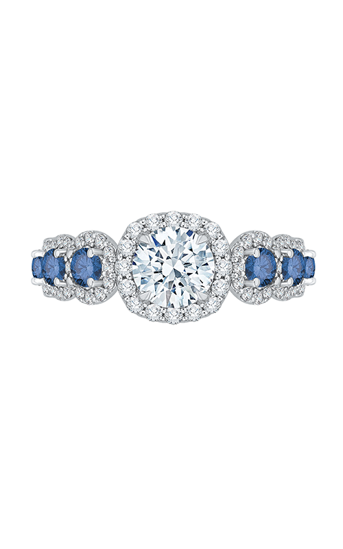 Shah Luxury Carizza Engagement Ring CA0195EHK-S37WY (Center Not Included)