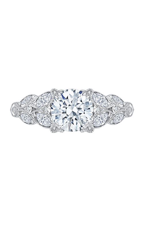 Shah Luxury Carizza Engagement Ring CA0196EHK-37W-1.50 (Center Not Included)