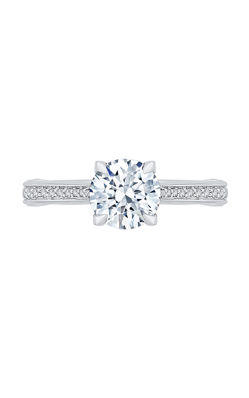 Shah Luxury Carizza Engagement Ring CA0202EK-37W-1.50  (Center Not Included)