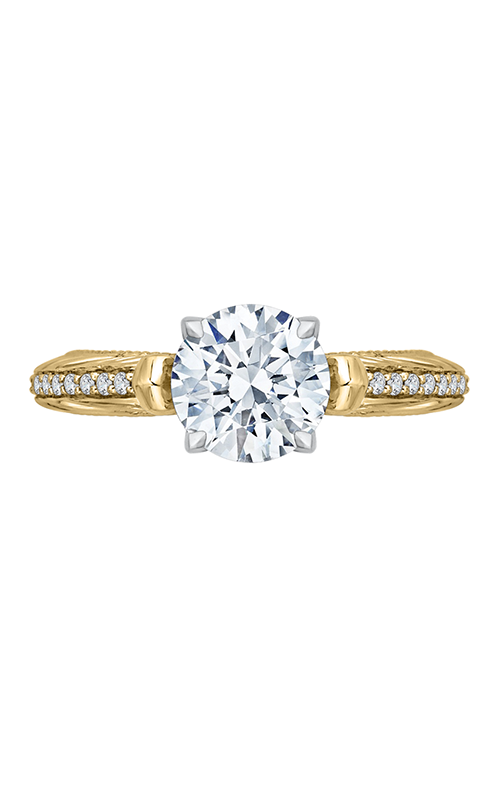 Shah Luxury Carizza Engagement Ring CA0203EK-37WY-1.50 (Center Not Included)