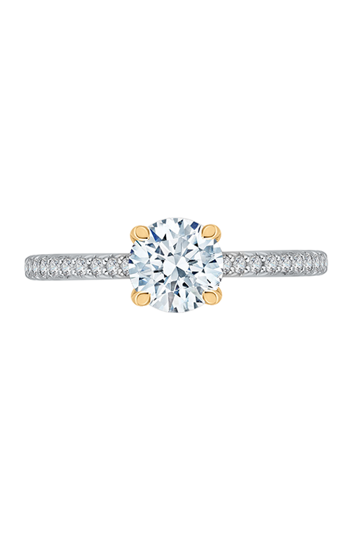 Shah Luxury Carizza Engagement Ring CA0207EK-37WY (Center Not Included)