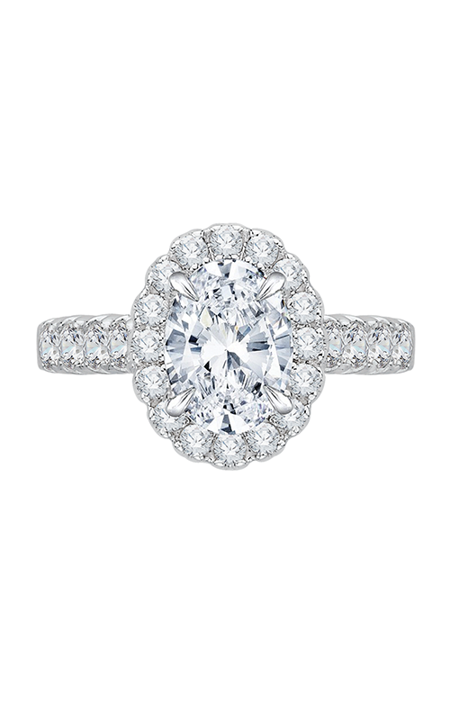 Shah Luxury Carizza Engagement Ring CAO0037EK-37W (Center Not Included)