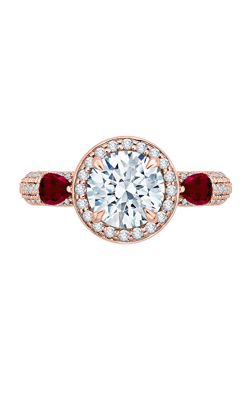 Shah Luxury Carizza Engagement Ring CA0217EK-R37P-1.50 (Center Not Included)