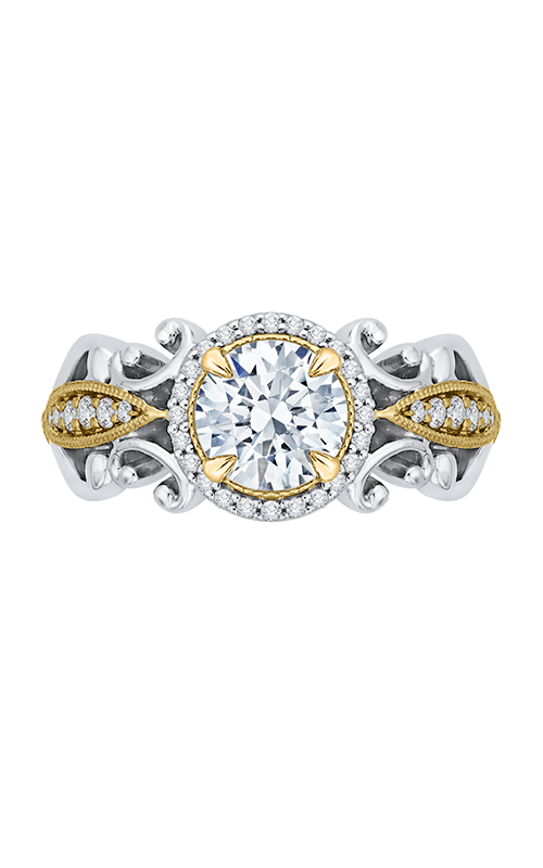 Shah Luxury Carizza Engagement Ring CA0218EK-37WY (Center Not Included)